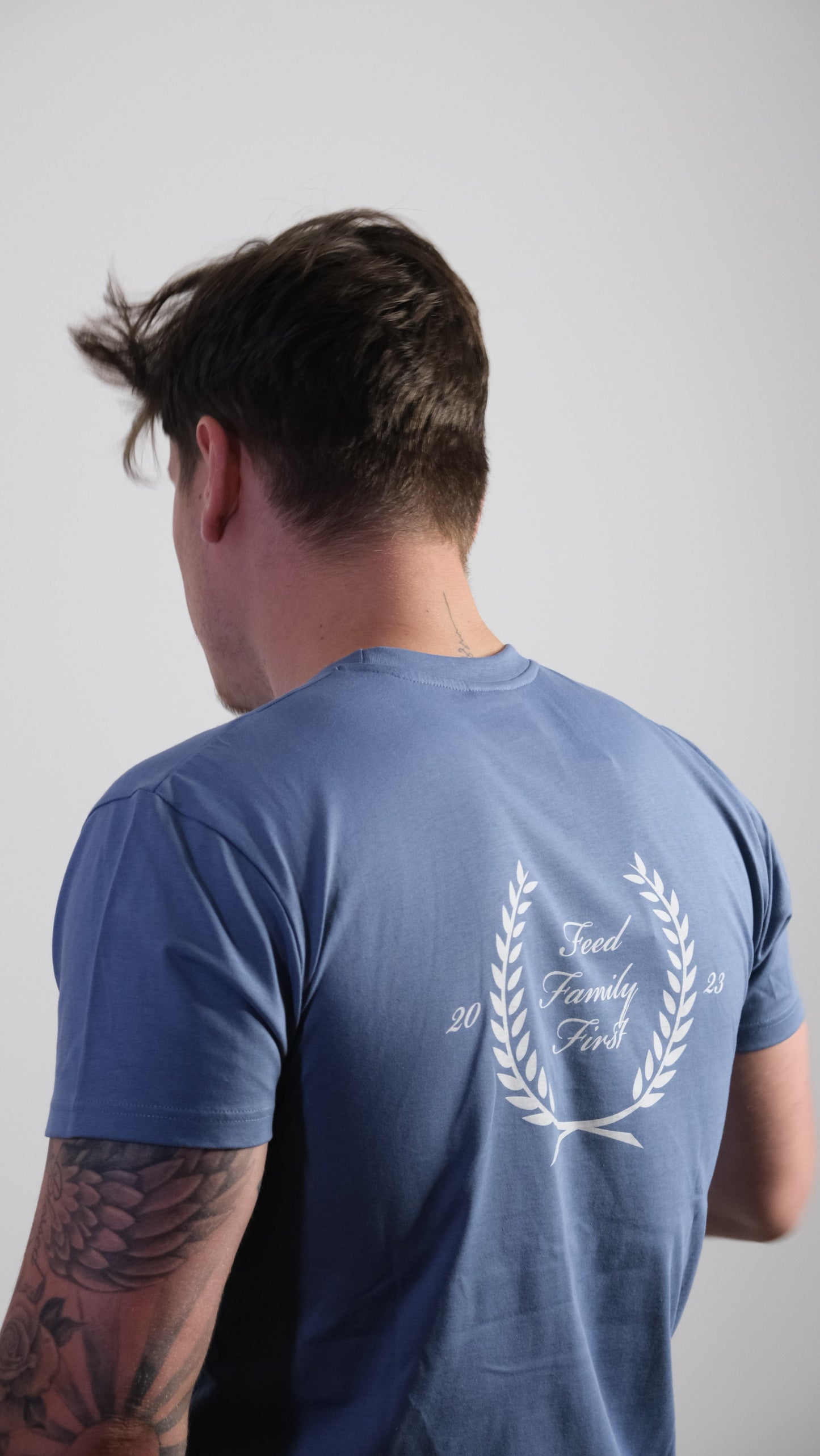 T-Shirt Steel Blue | The Beginning