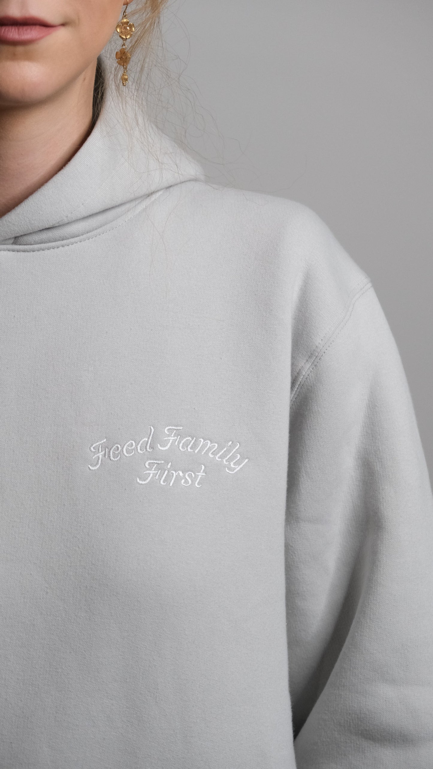 Hoodie Light Grey | The Beginning