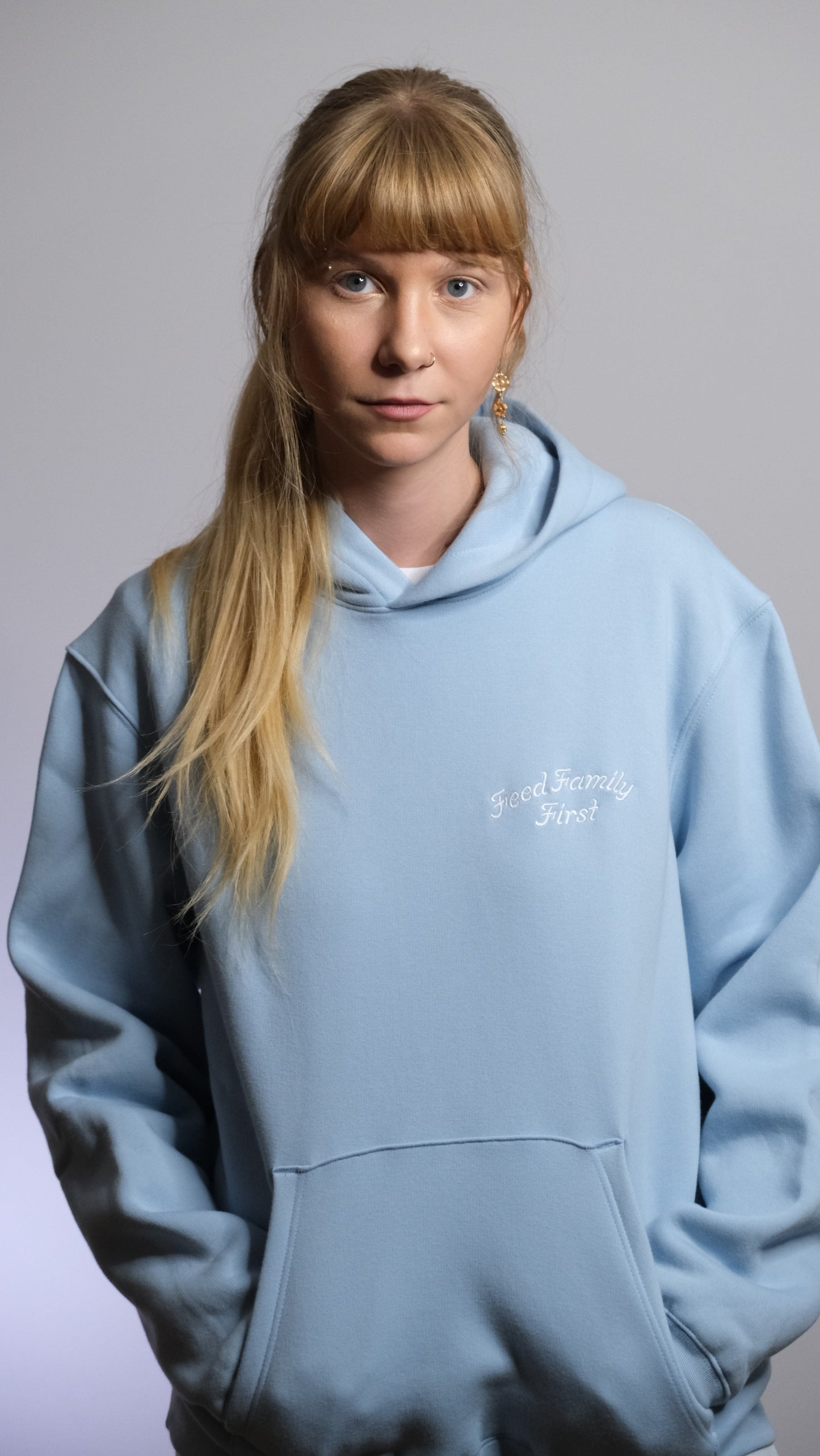 Hoodie Light Blue | The Beginning