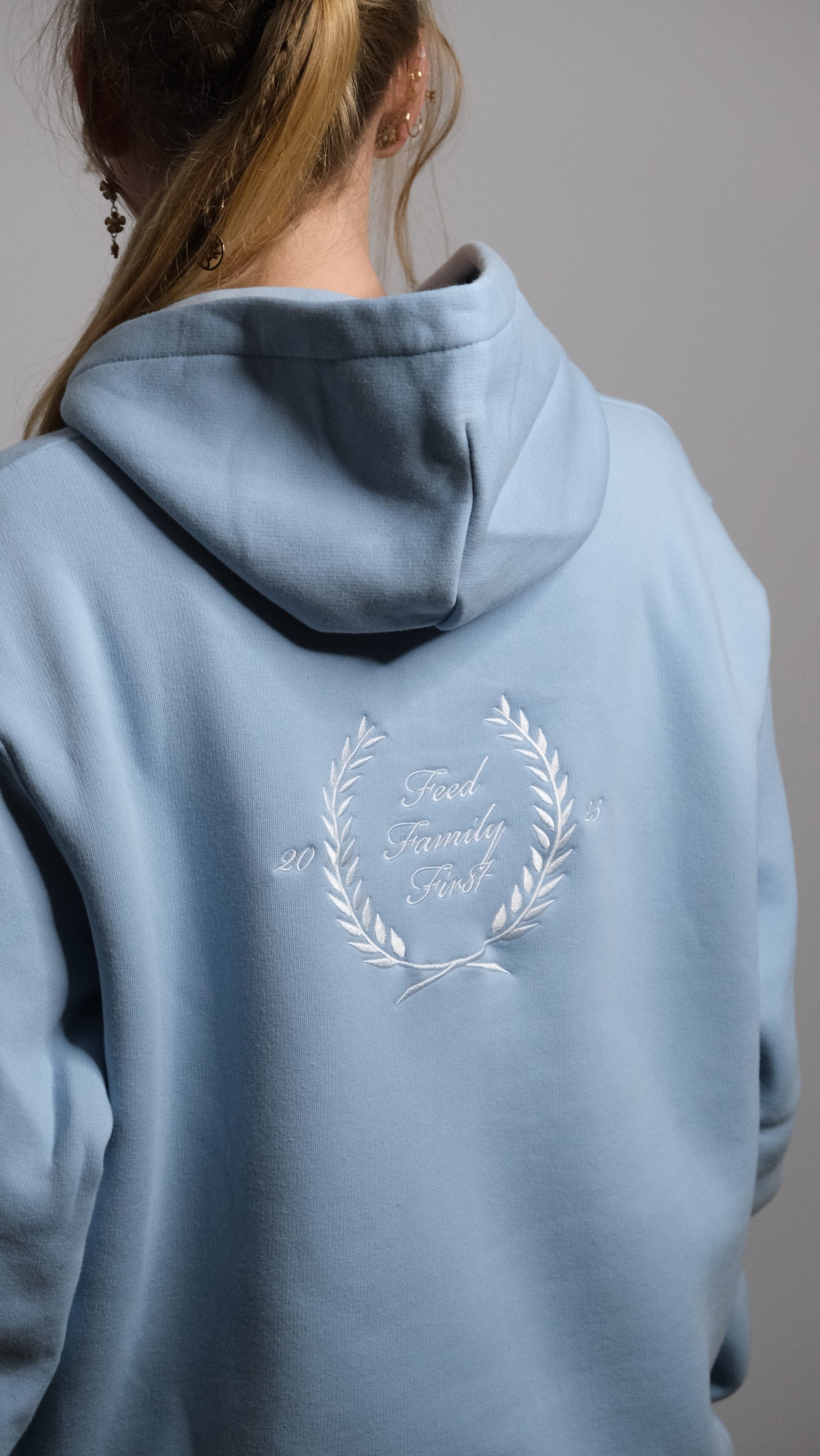 Hoodie Light Blue | The Beginning