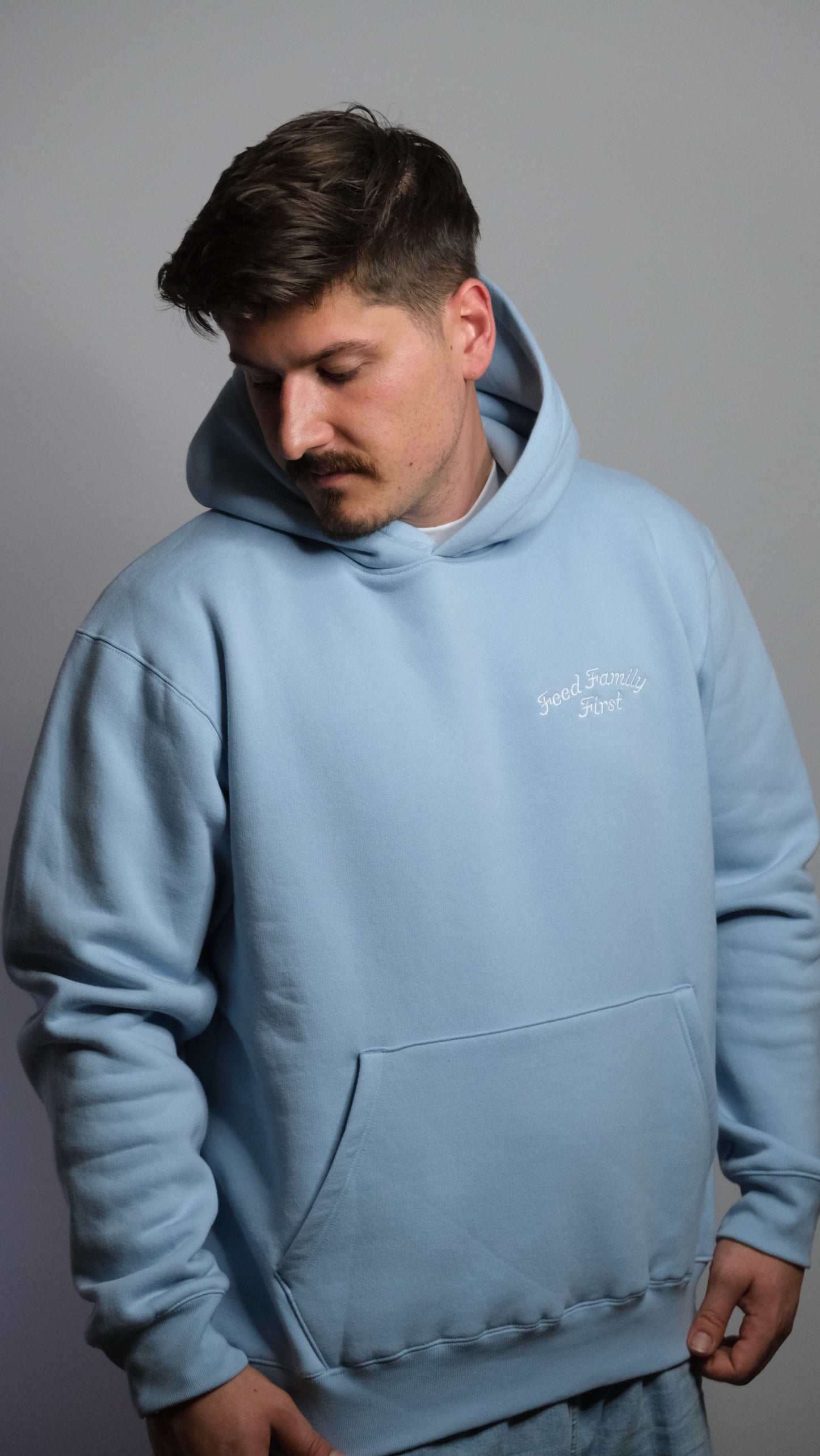 Hoodie Light Blue | The Beginning