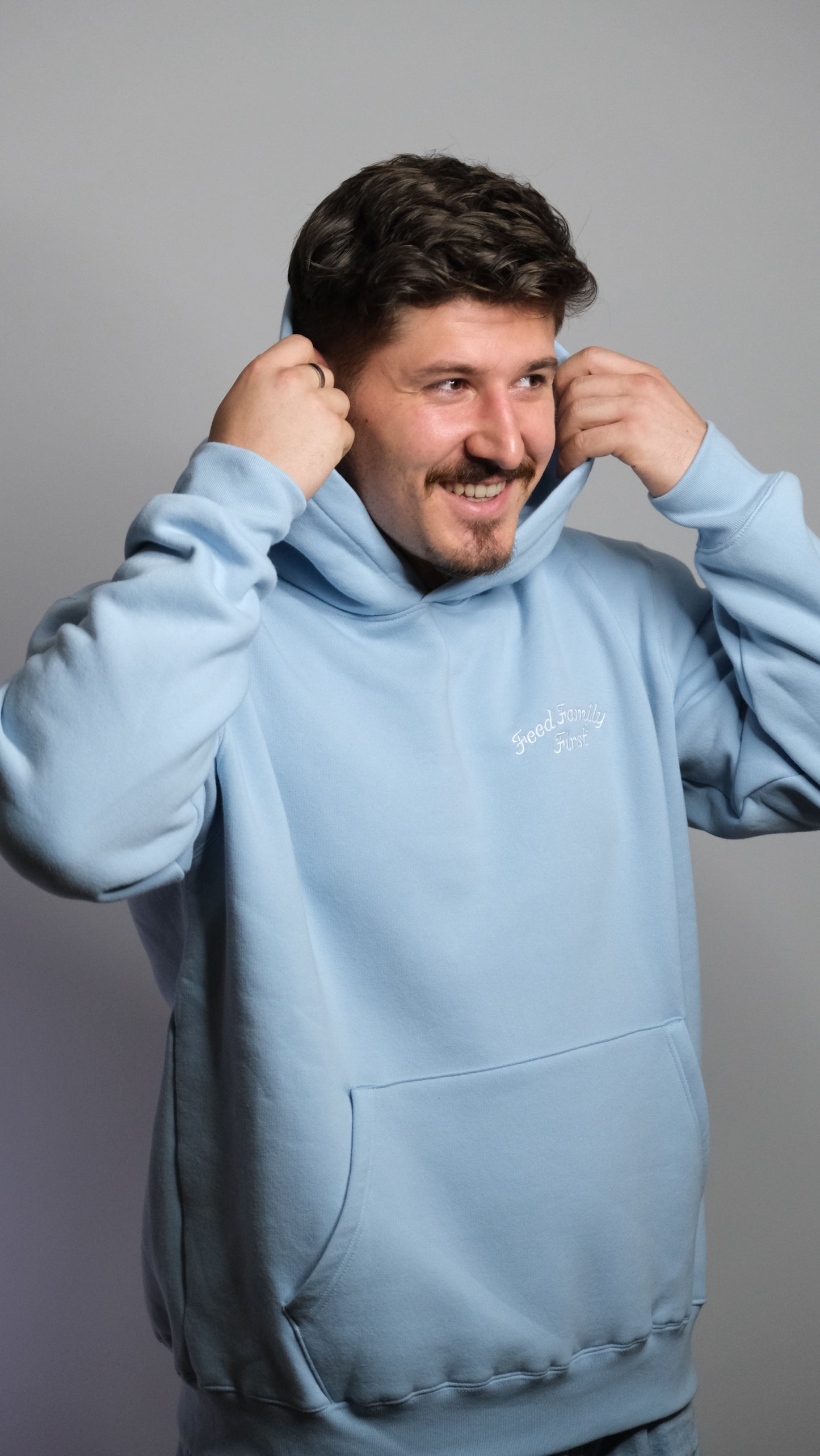 Hoodie Light Blue | The Beginning