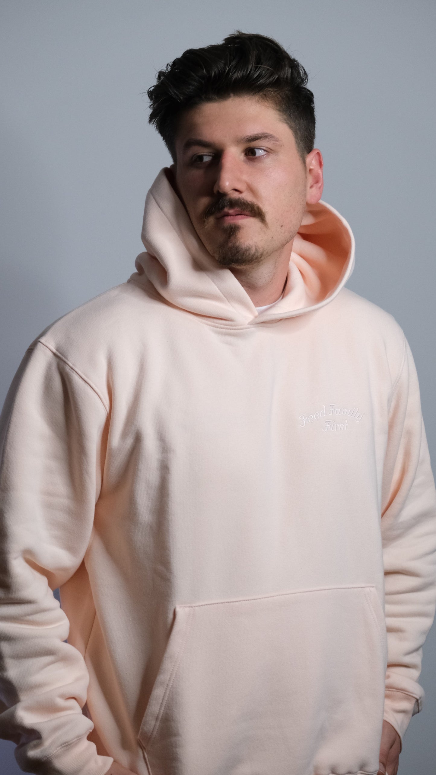 Hoodie Light Pink | The Beginning