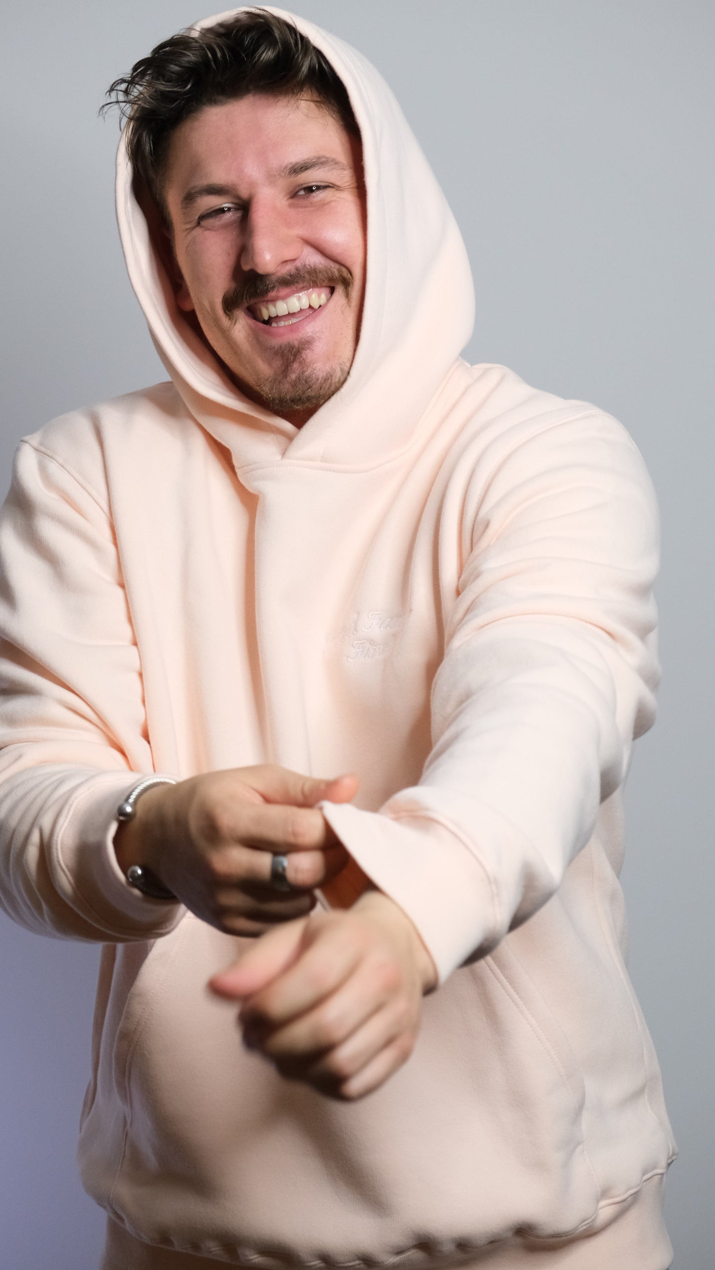 Hoodie Light Pink | The Beginning