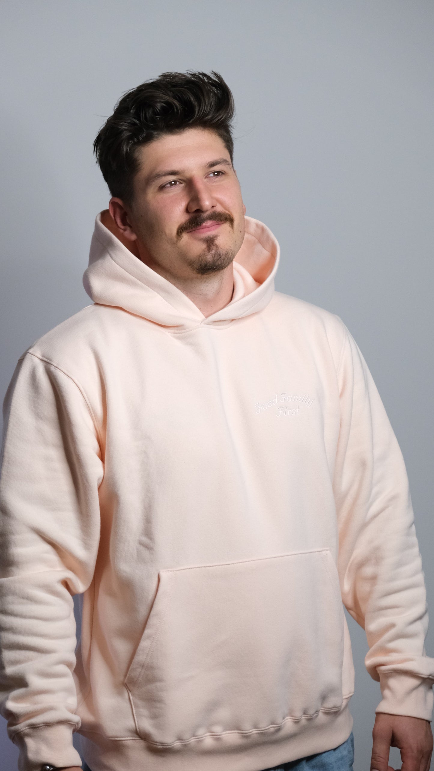 Hoodie Light Pink | The Beginning