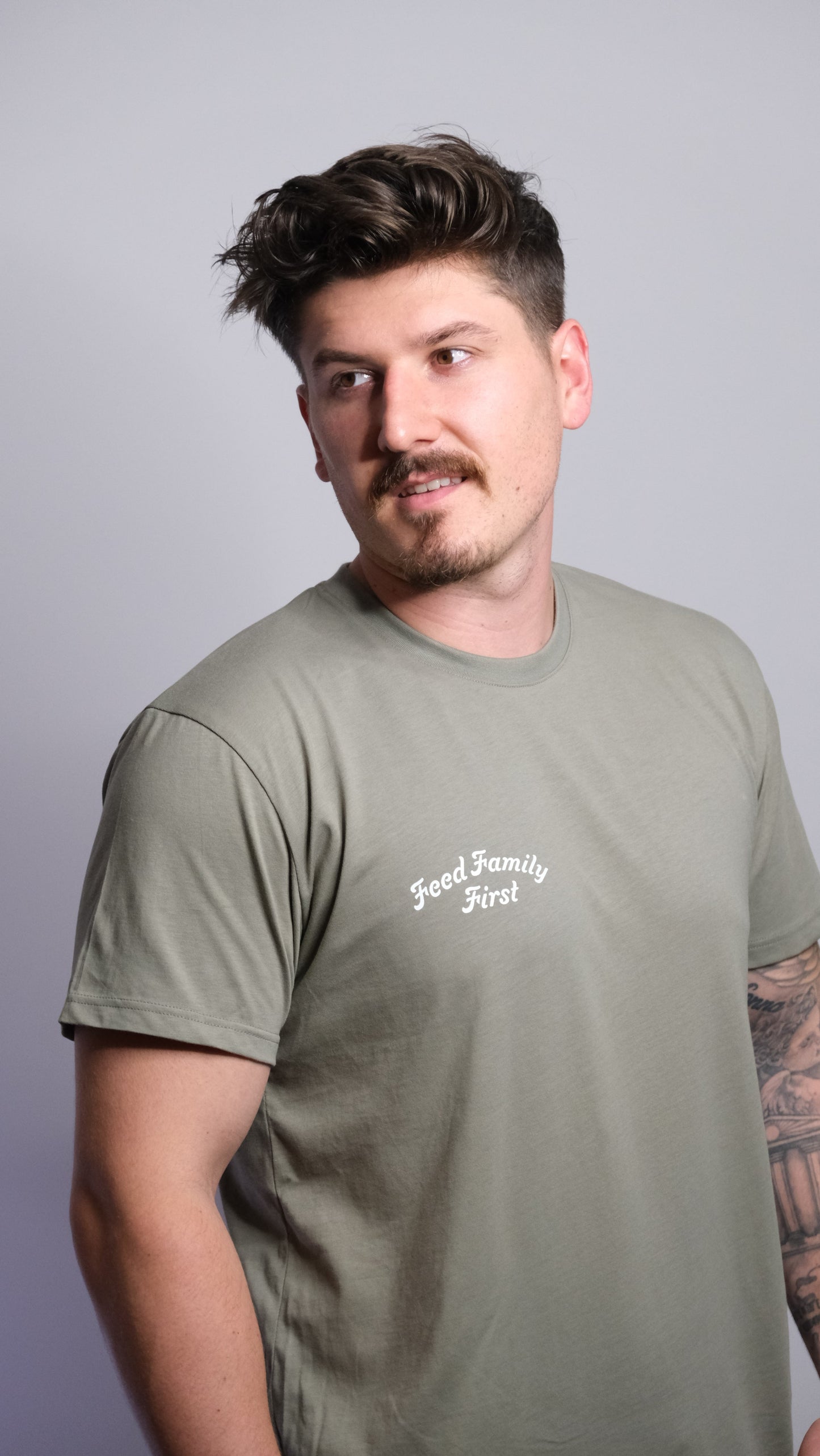 T-Shirt Olive | The Beginning